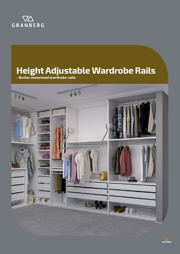 Height Adjustable Wardrobe Rails - Granberg Butler